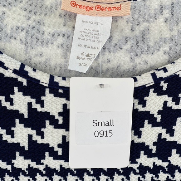 Houndstooth Poncho by Orange Caramel - Picture 2 of 4